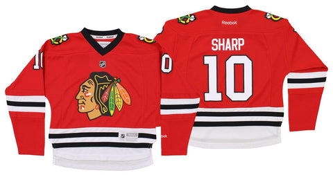 Reebok NHL Youth Girls Chicago Blackhawks Patrick Sharp #10 Jersey, Red