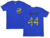 MLB Boys Youth Outerstuff Chicago Cubs Anthony Rizzo #44 USMC Woodland Camo Logo T-Shirt