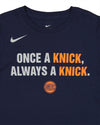 Nike NBA Youth (8-20) New York Knicks City Edition Dry Fit Short Sleeve Tee