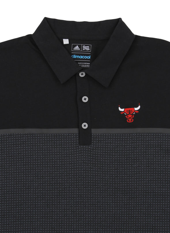 Adidas NBA Men's Chicago Bulls Aeroknit Jersey Polo