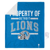 FOCO NFL Detroit Lions Exclusive Heated Throw Blanket, 50"x60"