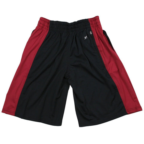 Zipway NBA Big Men's Miami Heat Malone Basketball Shorts, Black