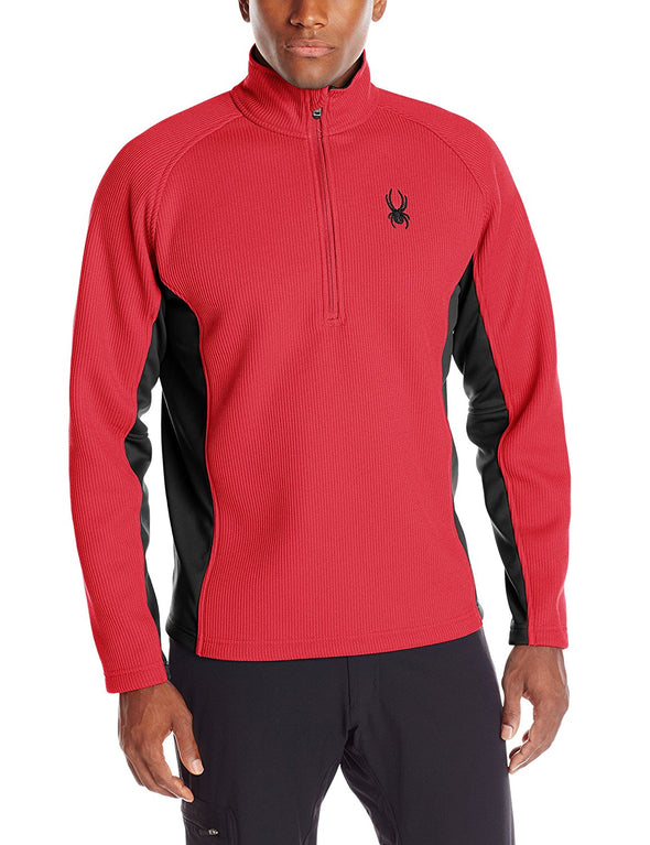 Spyder Mens Outbound Half Zip Sweater, Color Options