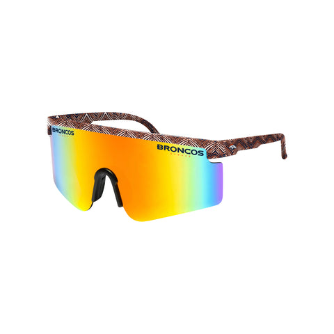 FOCO X Zubaz NFL Collab 90s Retro Swag Sunglasses, Minnesota Vikings