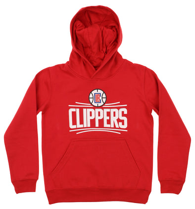 Outerstuff NBA Youth Los Angeles Clippers Primary Logo FLC Hoodie