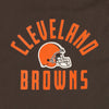 Zubaz NFL Men's Cleveland Browns Viper Accent Elevated Jacquard Track Pants