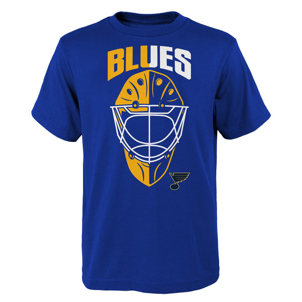 Outerstuff NHL Youth Boys (4-20) St. Louis Blues Mask Made Tee
