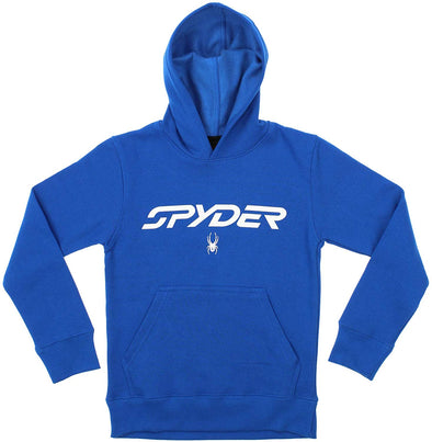 Spyder Youth Boys Basic Fleece Pullover Hoodie, Color Options