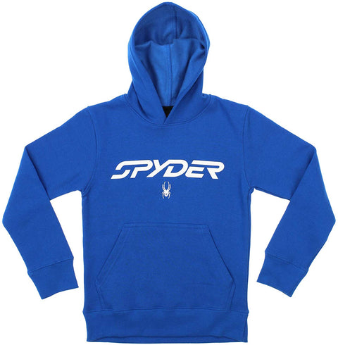 Spyder Youth Boys Basic Fleece Pullover Hoodie, Color Options