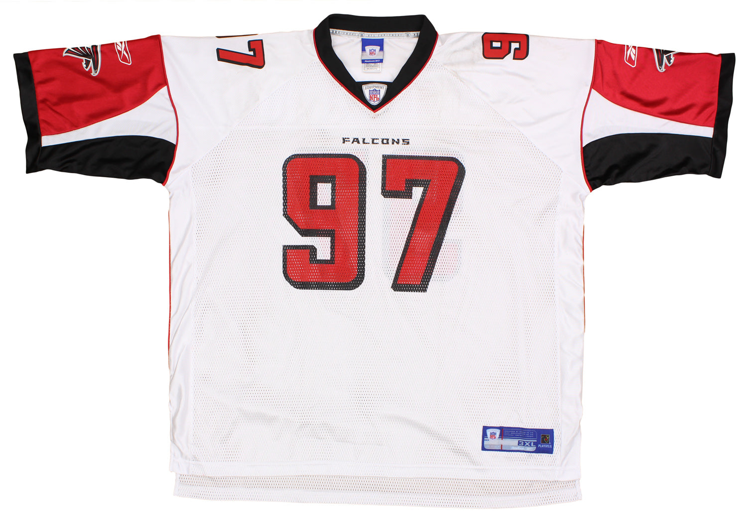 2002 Patrick Kerney Game Issued & Signed Atlanta Falcons Jersey