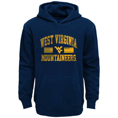 Outerstuff NCAA Youth (8-20) West Virginia Mountaineers All for One Pullover Hoodie