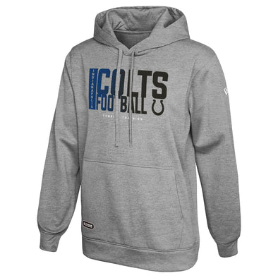 New Era Indianapolis Colts NFL Men's Game On Pullover Hoodie, Grey