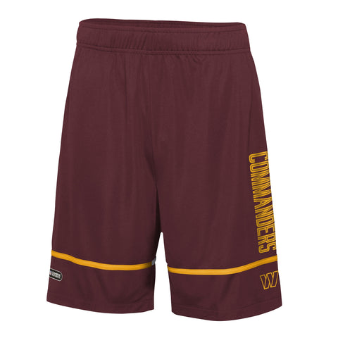 Outerstuff NFL Men's Washington Commanders Rusher Performance Shorts