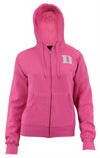 Outerstuff NCAA Women's Duke Blue Devils Zip Up Hoodie, Pink