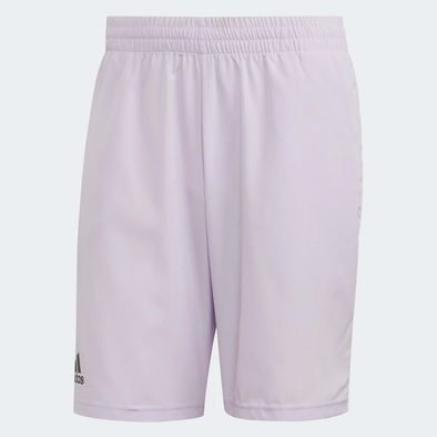 Adidas Men's Club 9 Inch Shorts, Purple Tint / Grey Six