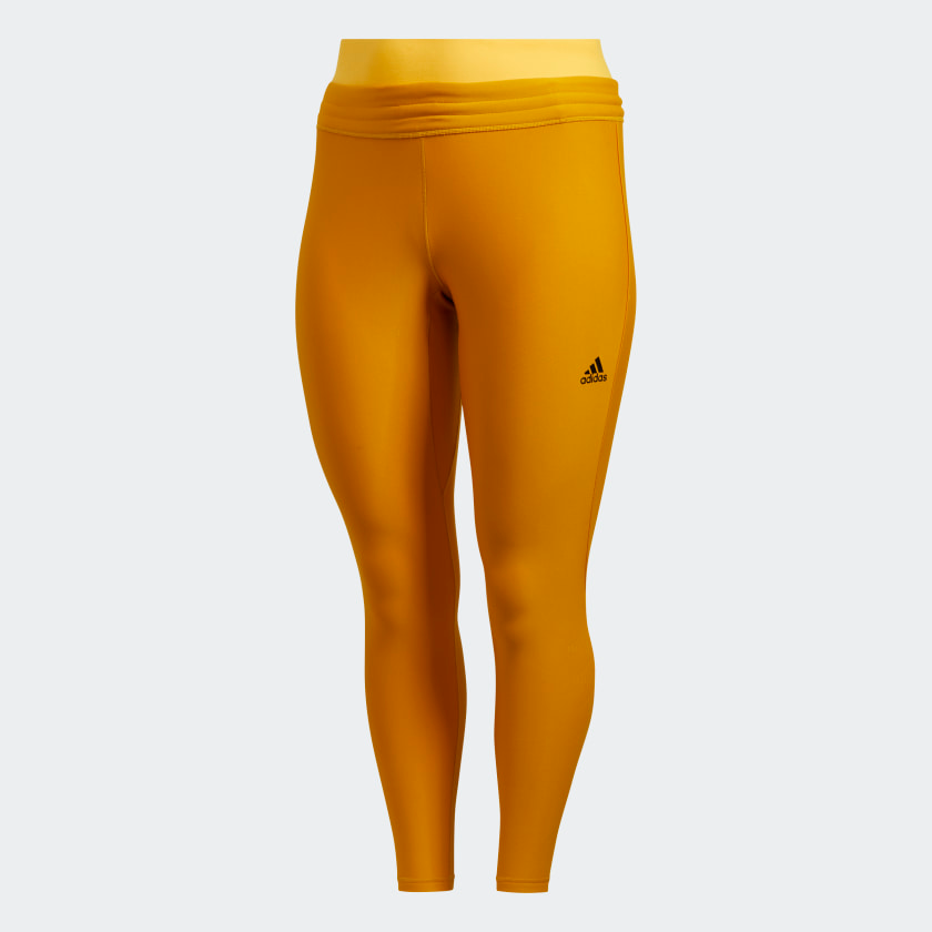 Adidas Big Women s Alphaskin COLD.RDY Long Tights Legacy Gold