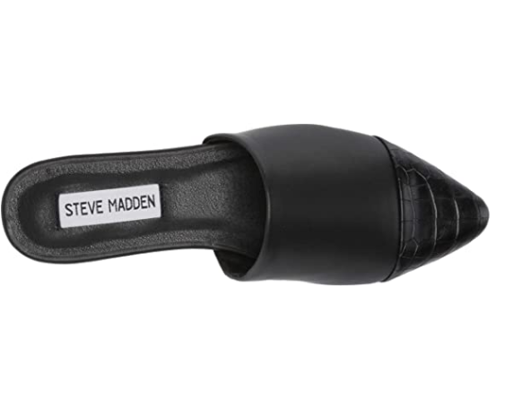 Steve Madden Women's Tipper Slip On Mules, Black Multi