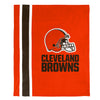 FOCO NFL Cleveland Browns Plush Soft Micro Raschel Throw Blanket, 50 x 60