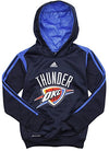 Adidas NBA Basketball Youth Oklahoma City Thunder On Court Hoodie - Navy