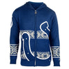 Forever Collectibles NFL Men's Indianapolis Colts Full Zip Hooded Sweater, Blue
