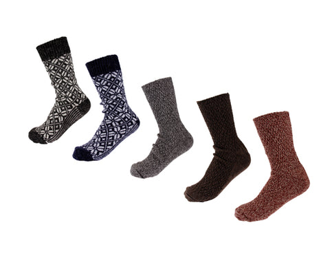 Faded Glory Unisex Fall Winter Warm Cozy Boot Socks, Color Options