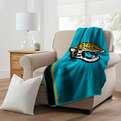 Northwest NFL Jacksonville Jaguars Sherpa Throw Blanket