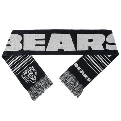 Forever Collectibles NFL Chicago Bears Acrylic Large Wordmark Logo Scarf, Navy