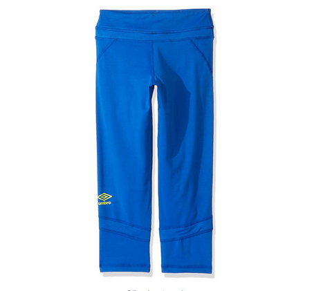 Umbro Youth Girls Training Capri, Color Options