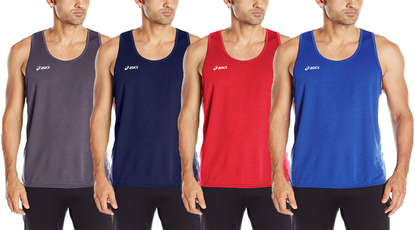 ASICS Men's Rival II Singlet Shirt, Color Options