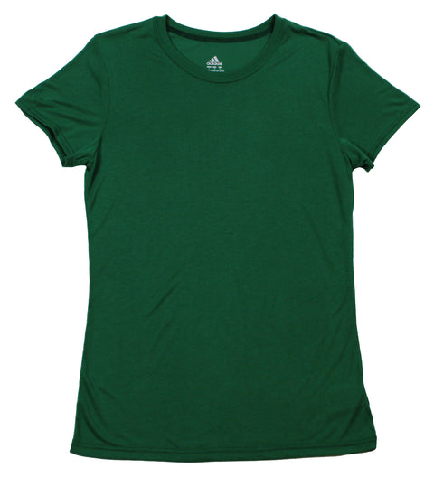 Adidas Women's Blank Short Sleeve Silky Smooth Tee T-Shirt, Color Options