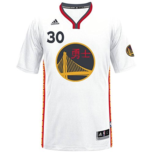 Stephen Curry Golden State Warriors White Jersey Name and Number T-Shirt