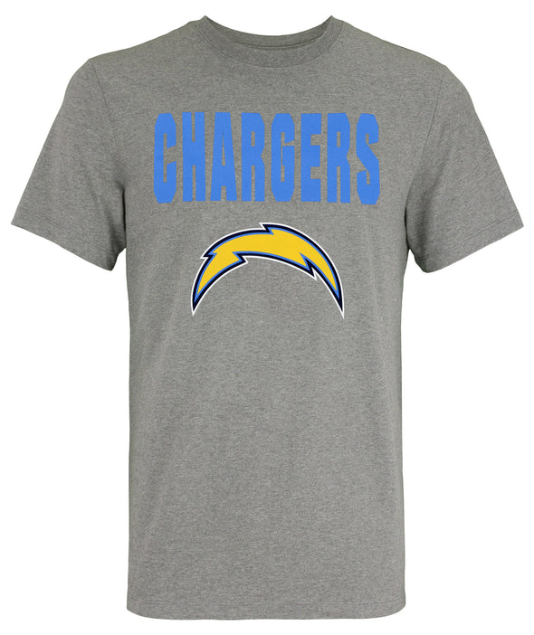 New Era NFL Men's Los Angeles Chargers 50 Yard Line Dri-Fit Short Sleeve T-Shirt