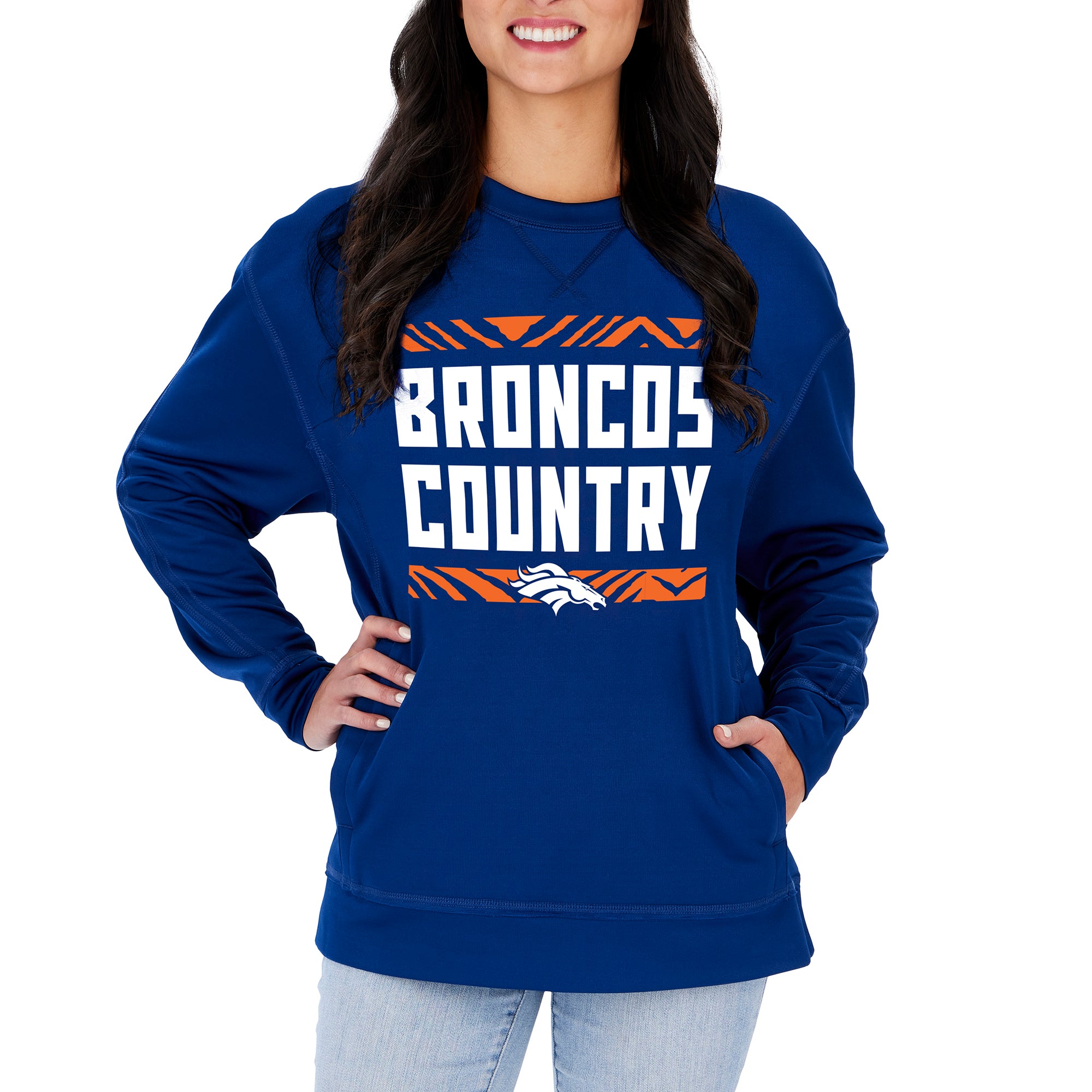 NFL, Tops, Nfl Team Apparel Womens Denver Broncos Tshirt