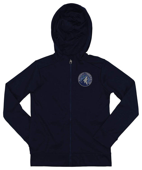Outerstuff NBA Youth/Kids Minnesota Timberwolves Performance Full Zip Hoodie