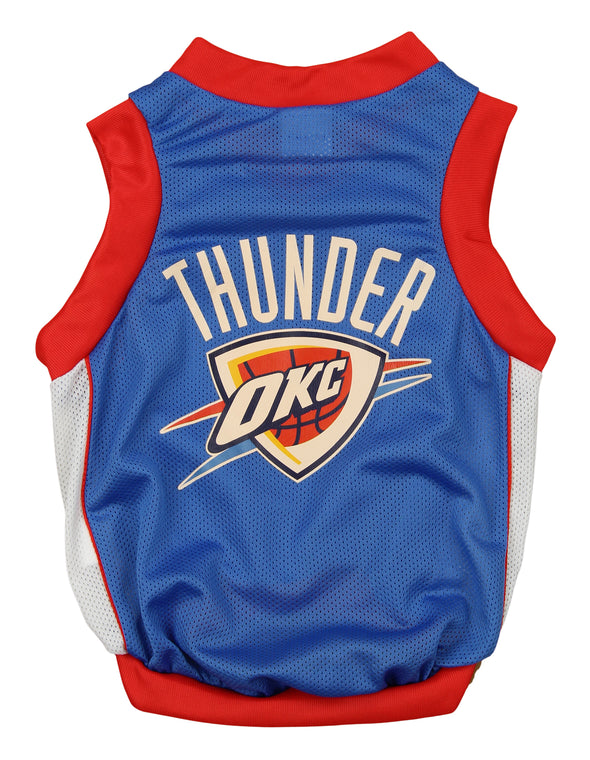 Sporty K9 Oklahoma City Thunder Basketball Dog Jersey