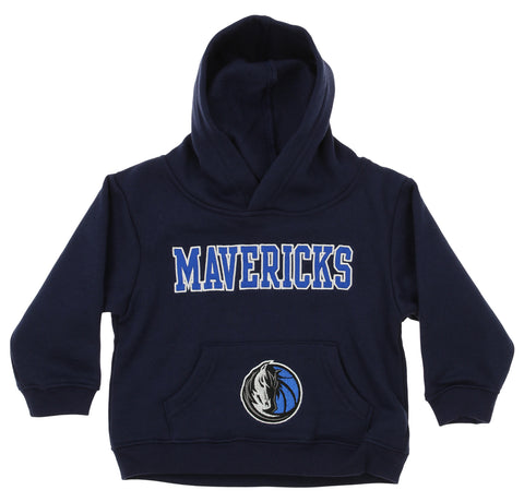 OuterStuff NBA Infant and Toddler's Dallas Mavericks  Fleece Hoodie, Navy