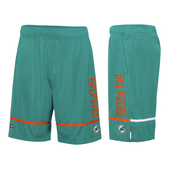 Outerstuff NFL Men's Miami Dolphins Rusher Performance Shorts