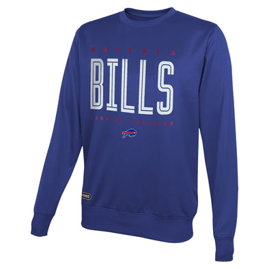 Outerstuff NFL Men's Buffalo Bills Top Pick Performance Fleece Sweater