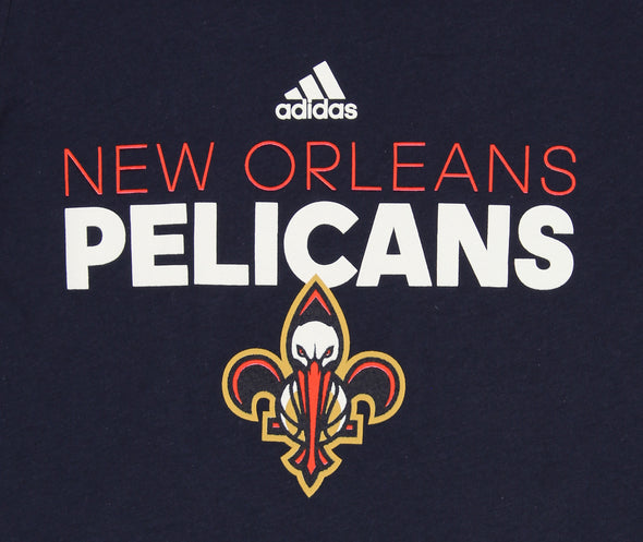 Adidas NBA New Orleans Pelicans Girls (7-16) Short Sleeve Courtside Tee