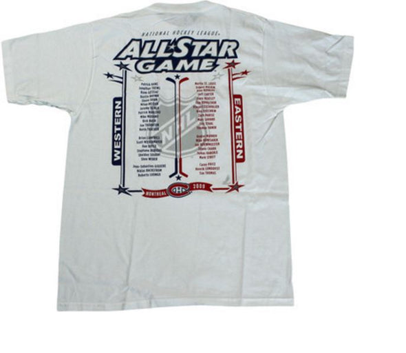 Reebok NHL Hockey Men's Montreal Canadiens All Star Game T-Shirt | White
