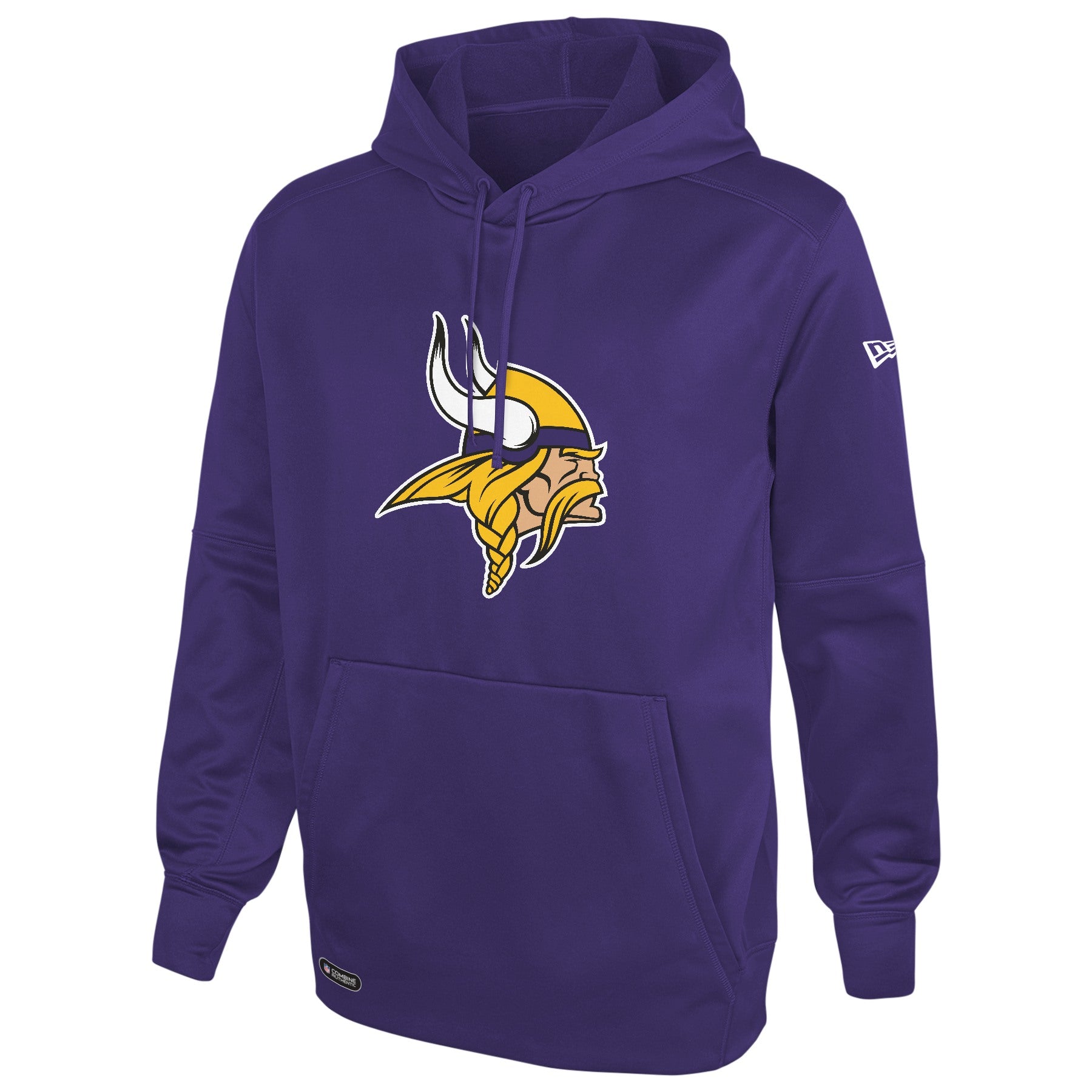 Minnesota Vikings Hoodie Medium Purple NFL Logo Graphic Pockets