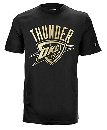 Zipway NBA Men's Oklahoma City Thunder Ducat Short Sleeve Tee T-Shirt, Black