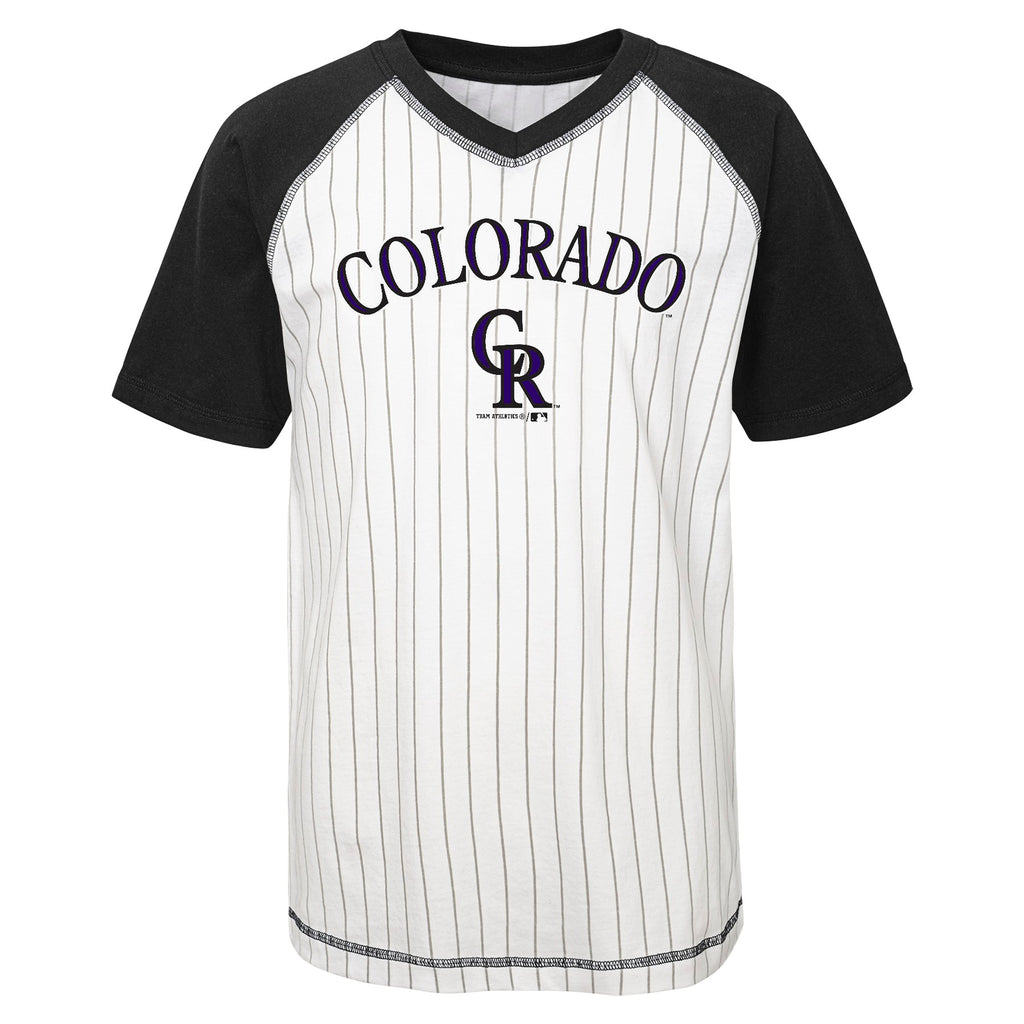 Outerstuff MLB Kids Colorado Rockies Button Up Baseball Team Home Jers –  Fanletic