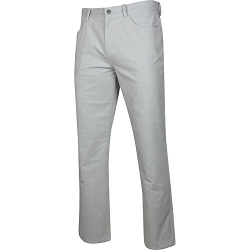 Ashworth Men's Five Pocket Corduroy Trouser Casual Pants, Pebble