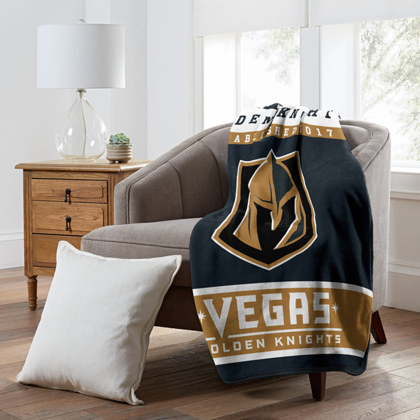 Northwest NHL Las Vegas Golden Knights Raschel Throw Blanket