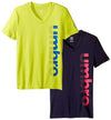 Umbro Youth Girls Vertical Mesh Poly Tee, Color Options