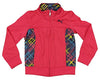 Puma Little Girls Full Zip Track Jacket, Melon Blast