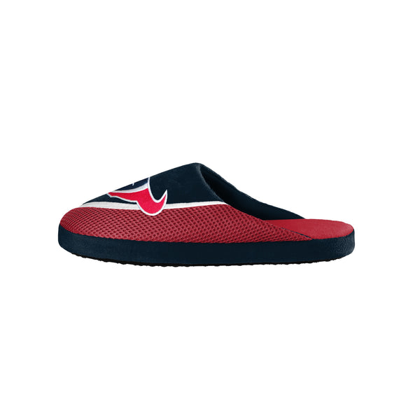 FOCO NFL Men's NFL Houston Texans 2022 Big Logo Color Edge Slippers