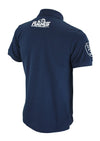 KLEW NFL Football Men's Los Angeles Rams Rugby Diagonal Stripe Polo Shirt