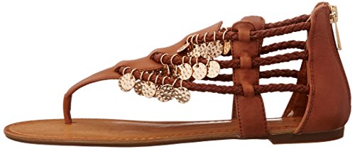 Jessica Simpson Women's Geisela Gladiator Fashion Sandal, Light Luggage Brown